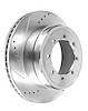 JX-Series Drilled & Slotted Rotor Fits 2013-2022 Ford F350 Super Duty [Left/Driver Side Rear] - image 1