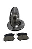 Daily Driver Brake Pads & Rotors Kits Fits 2011-2016 Subaru Impreza, 2013-2016 Subaru BRZ [Front] - image 1