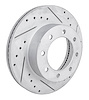 JX-Series Drilled & Slotted Rotor Fits 2005-2012 Ford F250 Super Duty, F350 Super Duty [Right/Passenger Side Front] - image 1