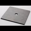 Seat Belt Backing Plate [4 in. x 4 in. x 1/8 in. with 1/2 in. Hole] - image 2
