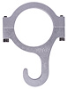 Billet Aluminum Roll Bar Mount Helmet Hook Fits 1-3/4" Diameter Roll Bars