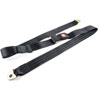 2-Point Non-Retractable Seat Belt, Black with Push-Button Latch [Length: 74 in.] - image 2