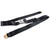 2-Point Non-Retractable Seat Belt, Black with Push-Button Latch [Length: 74 in.] - image 2