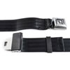 2-Point Non-Retractable Seat Belt, Black with Push-Button Latch [Length: 74 in.] - image 3