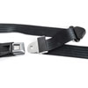 3-Point Retractable Seat Belt, Black with Push-Button Latch [Sleeve/Cable Length: 12 in.] - image 4