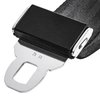 3-Point Retractable Seat Belt, Black with Push-Button Latch [Black Push-Button Release] - image 3