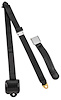 3-Point Retractable Seat Belt, Black with Lift latch [Sleeve/Cable Length: 12 in.]