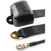 3-Point Retractable Seat Belt, Black with Euro End-Button Latch [Sleeve/Cable Length: 12 in.] - image 3