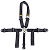 Black Cam Lock Ultra Series Harness 5-Point Design Pull Up U-Type [Wrap-Around or Bolt-In Installation] - image 1