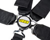 Black Cam Lock Ultra Series Harness 5-Point Design Pull Up U-Type [Wrap-Around or Bolt-In Installation] - image 2