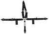 Black Cam Lock Ultra Series Harness 5-Point Design Pull Down V-Type - image 1
