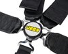 Black Cam Lock Ultra Series Harness 5-Point Design Pull Down V-Type - image 2