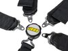 Black Cam Lock Ultra Series Harness 5-Point Design Pull Down V-Type - image 3