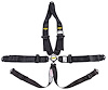 Black Cam Lock Ultra Series Harness 6-Point Design V-Type Design - image 1