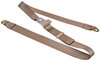 2-Point Non-Retractable Seat Belt, Tan with Push-Button Latch [Length: 74 in.] - image 2