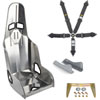 16 in. Race Seat and Black Harness Kit - image 1