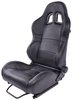 GS-1 High Back Sport Seat, Driver or Passenger Side Black - image 2