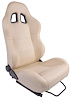 GS-1 High Back Sport Seat Driver or Passenger Side Light Beige - image 1
