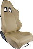 GS-1 High Back Sport Seat Driver or Passenger Side Beige - image 1