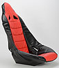 Pro High Back II Vinyl Seat Cover Red with Black Trim - image 3