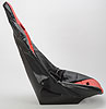 Pro High Back II Vinyl Seat Cover Red with Black Trim - image 4
