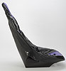 Pro High Back II Vinyl Purple Seat Cover with Black Trim - image 4