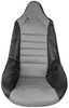 Pro High Back II Vinyl Seat Cover Grey with Black Trim - image 2