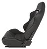 Racing High Back Sport Seat, Black Simulated Leather [Left/Driver Side] - image 4