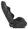 Racing High Back Sport Seat, Black Simulated Leather [Right/Passenger Side] - image 4