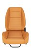 Retro Low Back Reclining Bucket Seat without Headrest, Left/Driver Side [Beige] - image 2