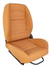 Retro Low Back Reclining Bucket Seat without Headrest, Left/Driver Side [Beige] - image 3