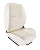 Retro Low Back Reclining Bucket Seat without Headrest, Left/Driver Side [White] - image 3