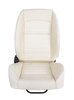Retro Low Back Reclining Bucket Seat without Headrest, Right/Passenger Side [White] - image 2