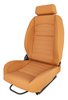 Retro Low Back Reclining Bucket Seat with Headrest, Right/Passenger Side [Beige] - image 3