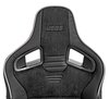 Racing High Back Sport Seat, Black Suede Center Panels & Black Vinyl Backing [Right/Passenger Side] - image 4