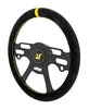 Ultimate Lightweight Suede Grip Racing Steering Wheel [13 in. Dia 4-Spoke] - image 2