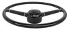 15 in. 2-Spoke 1940 Ford Replica Steering Wheel with/Black Gel Coat Grip for 1967-1994 GM Steering Column [Plain Horn Button] - image 2