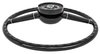 15 in. 2-Spoke 1940 Ford Replica Steering Wheel with/Black Gel Coat Grip for 1967-1994 GM Steering Column [Plain Horn Button] - image 3