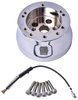 Steering Wheel Adapter for 1967-1994 GM/Chevy Steering Columns w/3/4 in. x 36 Spline Shaft [Chrome-Plated Billet Aluminum] - image 3