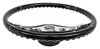 2-Spoke Retro Steering Wheel, w/Black Gel Coat Grip for 1958-1960 Chevy Impala and Aftermarket GM Steering Columns [15 in. Dia.] - image 2