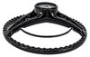 2-Spoke Retro Steering Wheel, w/Black Gel Coat Grip for 1958-1960 Chevy Impala and Aftermarket GM Steering Columns [15 in. Dia.] - image 3