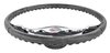 2-Spoke Retro Steering Wheel, w/Raw Plastic Grip for 1958-1960 Chevy Impala & Aftermarket GM Steering Columns [15 in. Dia.] - image 2