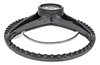2-Spoke Retro Steering Wheel, w/Raw Plastic Grip for 1958-1960 Chevy Impala & Aftermarket GM Steering Columns [15 in. Dia.] - image 3