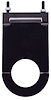 Steering Column Drop Mount, 4 1/2 in. Drop - Black