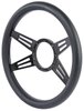 Black Billet Aluminum 14 in. Steering Wheel [4-Spoke Design] - image 2