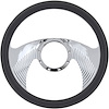 Chrome-Plated Billet Aluminum 14 in. Steering Wheel [Wing Spoke Design] - image 1