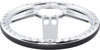 Chrome-Plated Billet Aluminum 14 in. Steering Wheel [3-Slot Spoke Design] - image 4