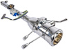 Column Shift Keyed Steering Column with Tilt, 2 in. Diameter, 32 in. Length, Chrome - image 1