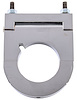Steering Column Drop Mount, 2 1/2 in. Drop, For Keyed Columns - Chrome - image 1