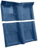 Molded Loop Carpet for 1967-1969 Chevrolet Camaro, Pontiac Firebird [Mass Backing, Medium Blue] - image 2